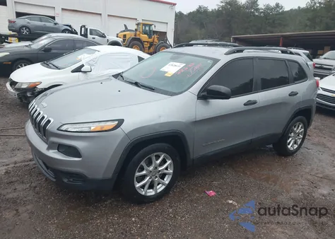 2016 Jeep Cherokee Sport from USA, damaged, VIN 1C4PJLAB7GW165838